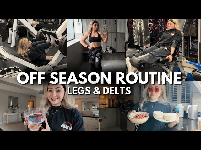 Off Season Day in the Life | New Split & Staying Accountable | Natural Female Bodybuilding