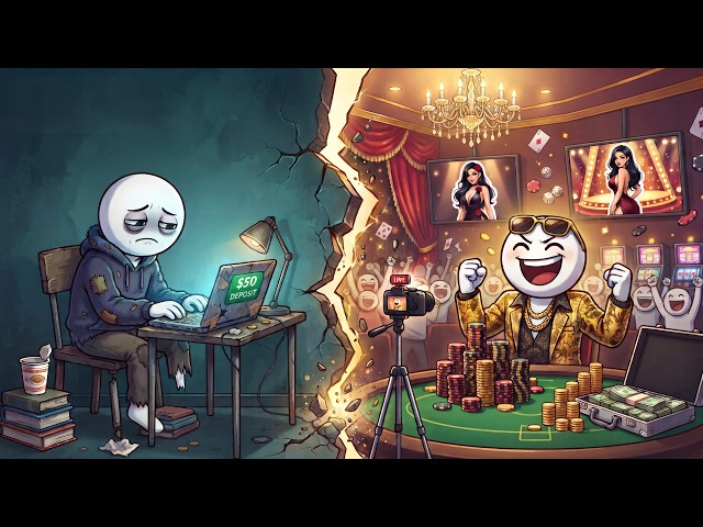 THE 10 LEVELS OF A POKER PLAYER'S CAREER (From $50 Deposit to TOGI LEVEL)