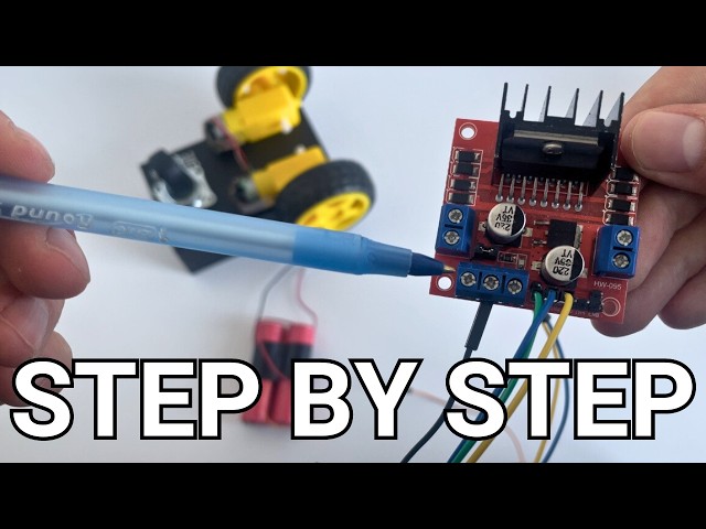 Raspberry Pi with DC Motors | Full Tutorial