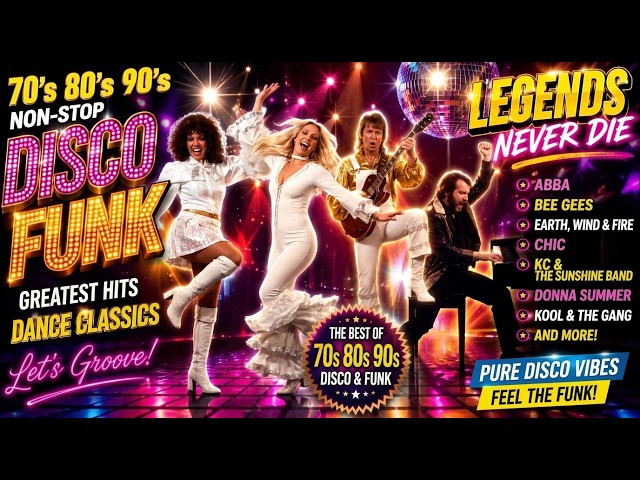 Ultimate Disco Dance Classics 💃 Mega Eurodisco Mix 70s 80s 90s