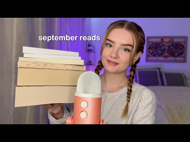 ASMR the books i read in september 🔮 monthly reading wrap up