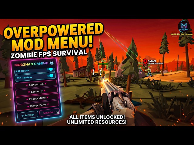 The Walking Zombie 2 MOD MENU 3.60.0: Max Resources & God Mode!