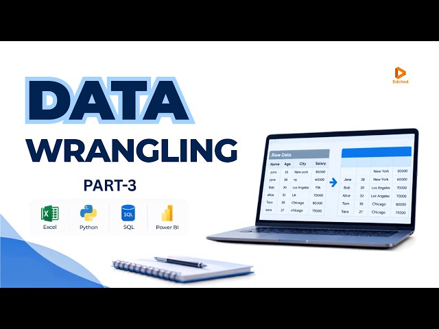 Data Wrangling Tutorial for Beginners | Complete Guide (Part 3)