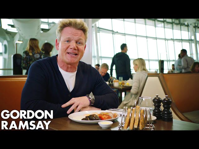 Gordon Ramsay Goes Behind The Scenes At Plane Food