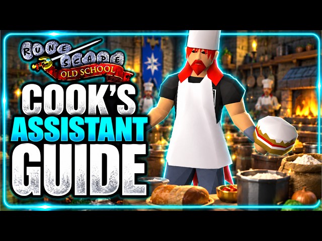 OSRS: Cook's Assistant Quest Guide - (FAST & EASY!)