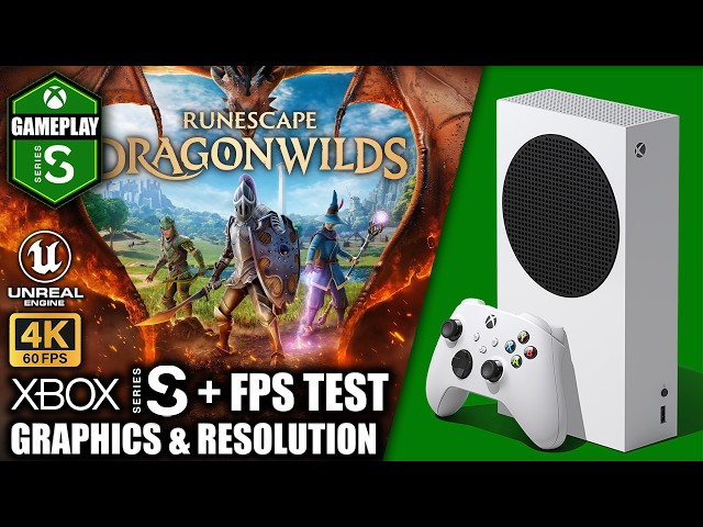Runescape Dragonwilds - Xbox Series S Gameplay + FPS Test
