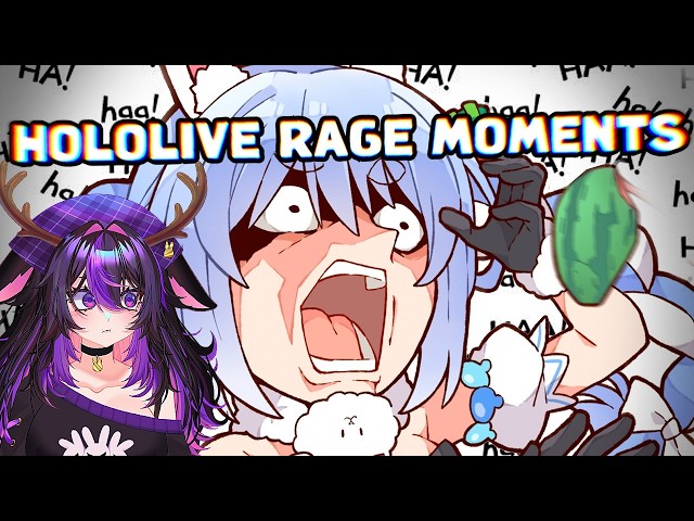 [Hololive React] THE WORST Hololive RAGE Moments |Vtuber Kuro Ishida|