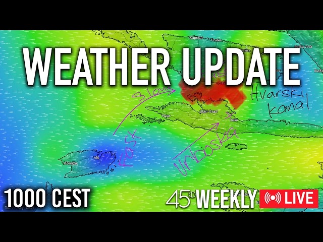 Tuesday 29th September - Weather Update