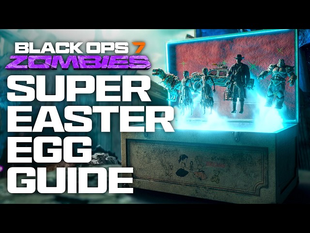 BLACK OPS 7 ZOMBIES "SUPER EASTER EGG" GUIDE: ALL MAPS COMPLETE WALKTHROUGH!