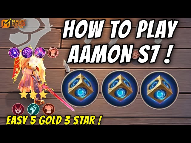 CARA MAIN AAMON S7! Gampang Bikin 5 GOLD BINTANG 3 | Magic Chess GoGo