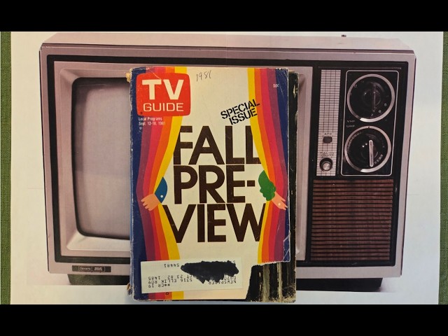 Going Through a TV Guide - Fall Preview 1981
