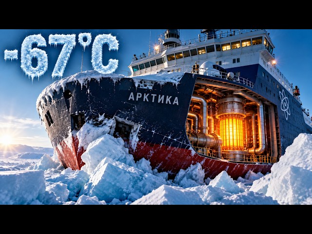 How Does a Nuclear Icebreaker Crew Survive Trapped in Arctic Ice?