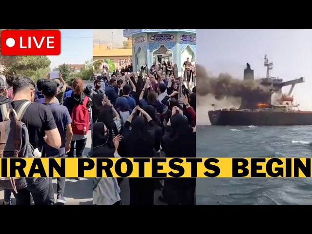 BREAKING: Protests Begin In Iran - IRGC Defeated In Hormuz Strait - Tehran Begs Trump To End War