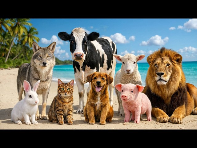 Animals and Their Sounds | Educational Kids Video🦊🐴🦆