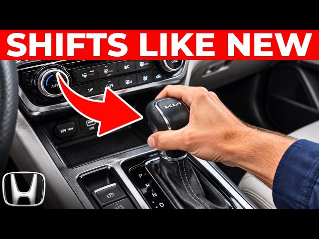 Doing This Will Make Your Kia Transmission Shift Like New Again!