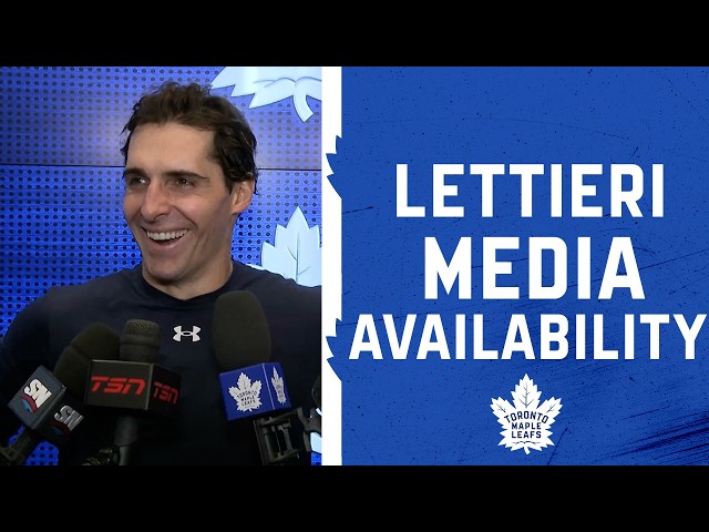 Vinni Lettieri | Pregame vs San Jose Sharks | October 19, 2026