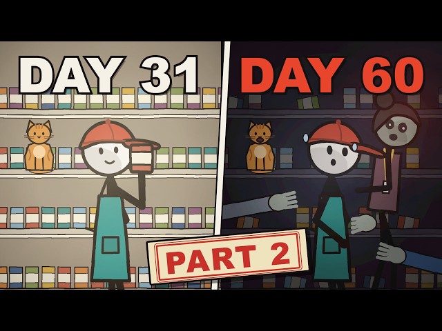 Zombie Outbreak: 60 Days Locked Inside a Supermarket (Part 2)