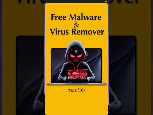 Remove Malware & Viruses from Your Mac – 100% FREE #shorts