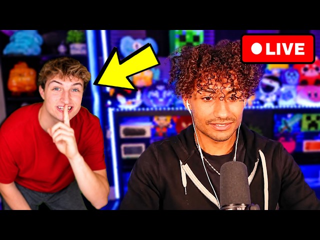I Hid Into Roblox Youtuber Streams..
