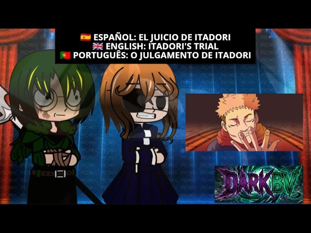 Dark BV/Jujutsu Kaisen React To Itadori Meets Higuruma/Gacha Club/Animated Parody