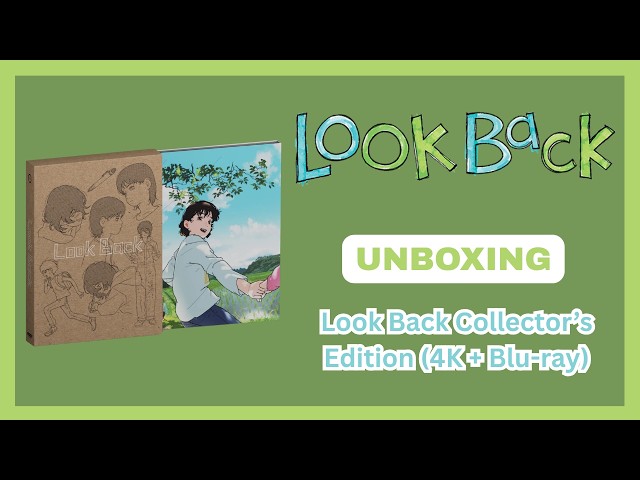 Unboxing: Look Back Collector's Edition - GKids Store Exclusive - (4K + Blu-ray)
