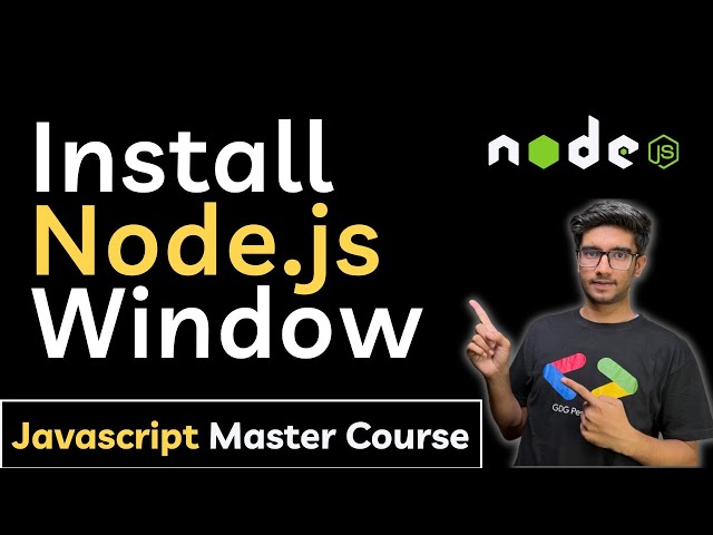 How to install Node.js on Windows || Javascript tutorials for beginners