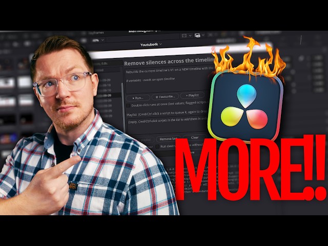 Even MORE Potential for Magic Scripts?! A BETTER use of Ai in DaVinci Resolve 21.1