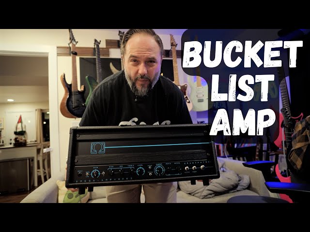 Never thought I'd own this amp... Unboxing the Omega Ampworks Granophyre Special Edition