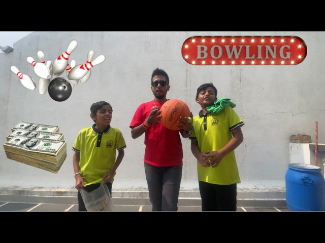 Blindfold Bowling Game #vlog1762 #vishvpatelvlogs