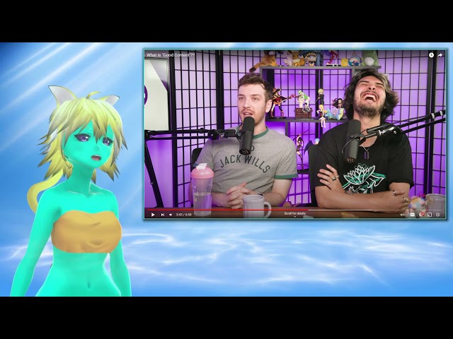 Slime VTuber Reacts To "What is Good Content" by Trash Taste Highlights