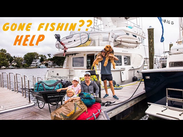 GONE FISHING! HELP! FISHING FOR DUMMIES! TRAWLER LIFE aboard a Nordhavn 55 #165