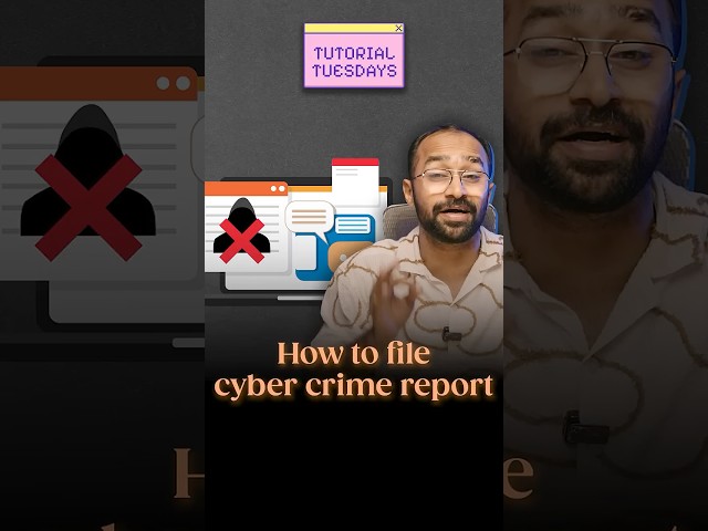 File Cyber Crime Report in 2 Minutes | Tutorial Tuesdays Ep. 1