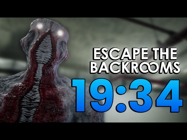 Escape The Backrooms Speedrun in 19:34 (Hub Abuse)