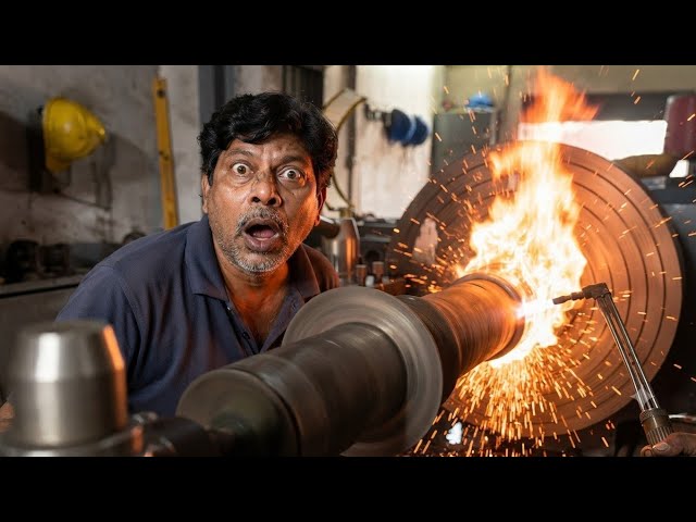 Live Lathe Machine Work - Metal Turning & Machining #live