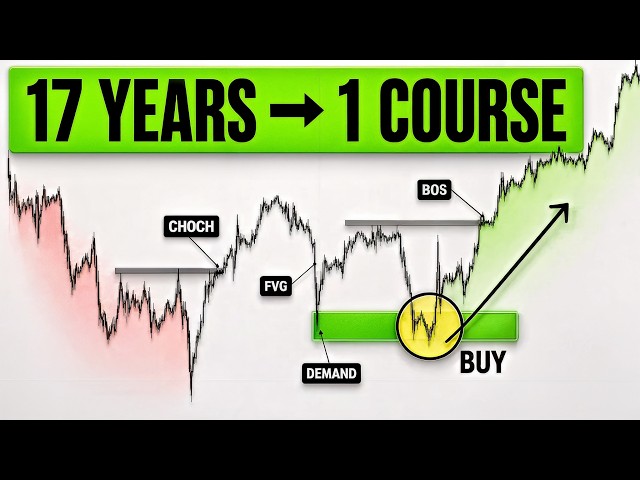 17 Years Into ONE Smart Money Concepts Trading Course (Full SMC Strategy)