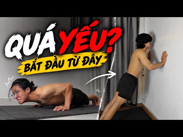 Too Weak for Calisthenics? Start Like This