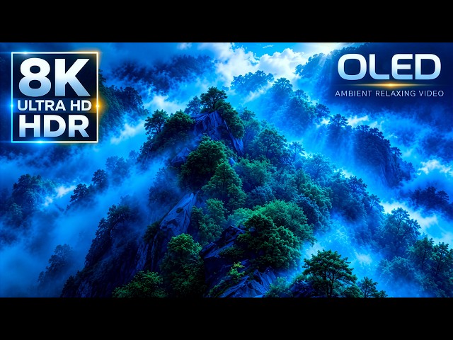 16K HDR 120fps OLED Showcase — Unbelievable Color Depth (8K HDR 60fps)