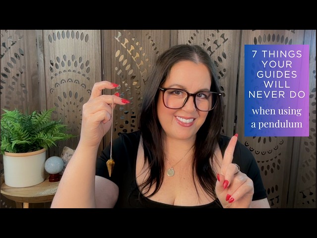 7 Things Your Spirit Guide Will Never Do When Using a Pendulum