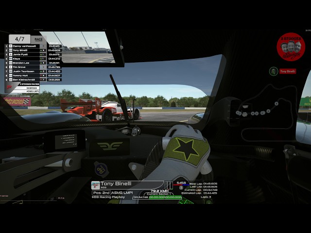 2026 10 03 Race 6 rfactor 2 mod LMP Sebring 2026