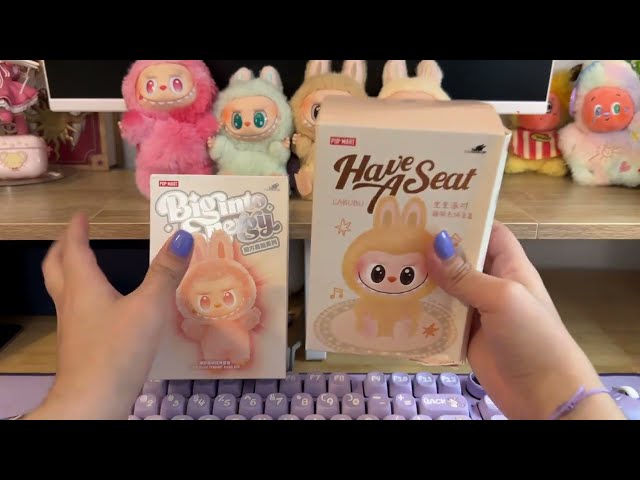 Trying to Complete My Labubu Plush Collection 👀🩷 | POP MART Blind Boxes Unboxing ✨
