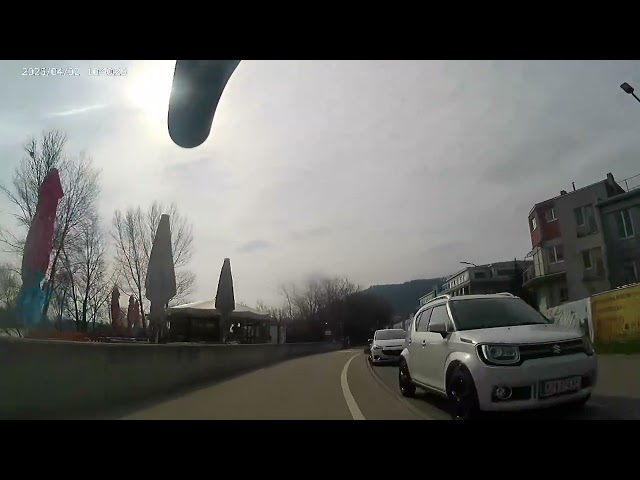 Boring bicycle commute - 20250402 #1