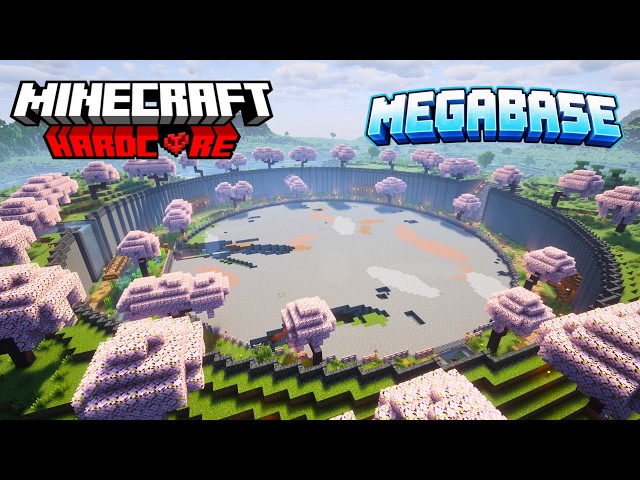 I Built My First Megabase in Minecraft Hardcore...