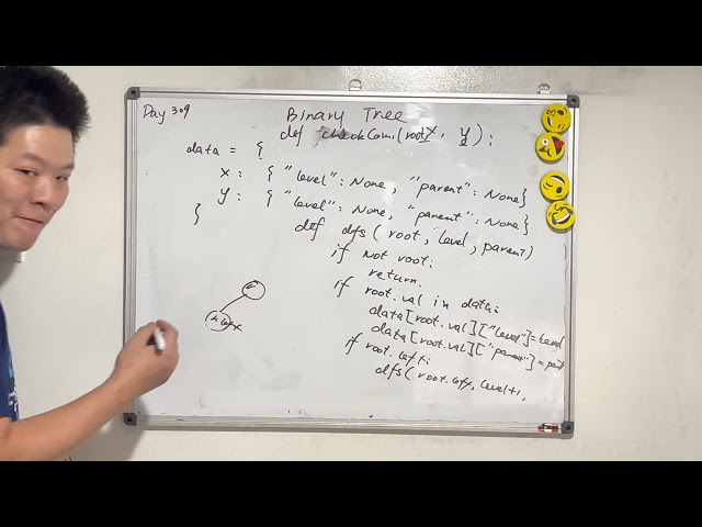 Day 309 - Teaching Kids Programming - Cousins in Binary Tree by BFS and DFS Algorithm
