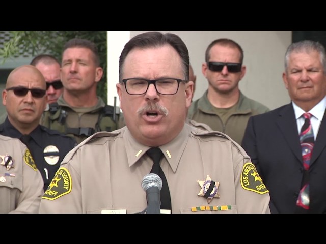 Press Conference Video- Armed Barricaded Suspect, Pico Rivera #LASD