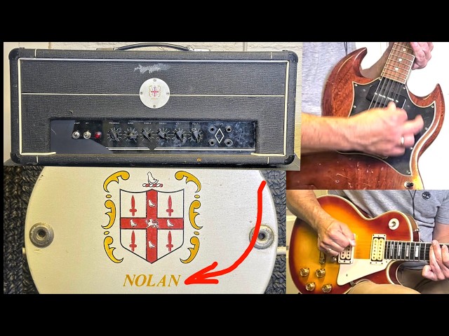 NOLAN Amps - The 1960s British Guitar Amp Brand you NEED TO HEAR!!