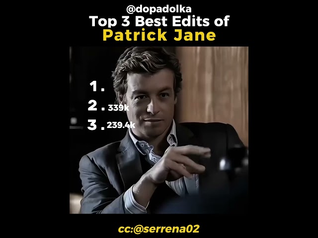 Ranking The Best Patrick Jane Edits Part 19