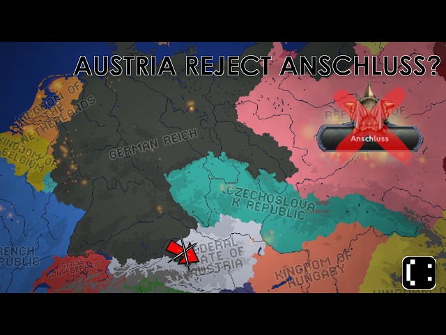 Austria rejects Anschluss (with army sizes) in Ages of Conflict