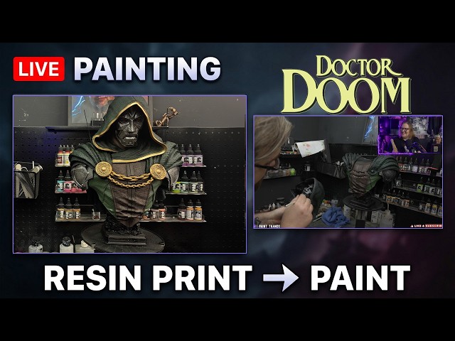 Painting Doctor Doom LIVE | Part 2
