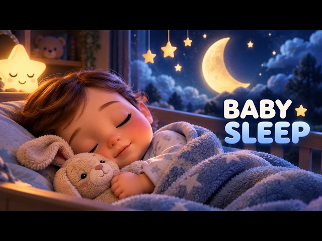 🌙 Baby Sleep Music 24/7 | Peaceful Dreams & God’s Protection | Lullaby for Babies