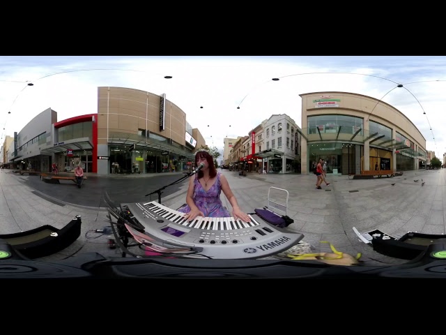 Insta360 One X - First Live Busking Stream. Just a short one!